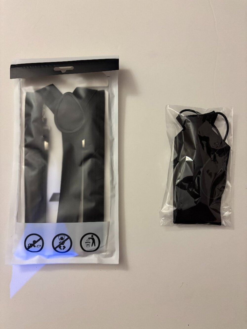 Tie and Suspenders set